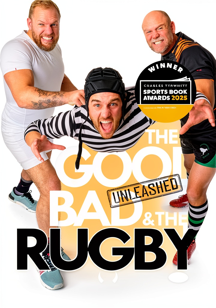 'HarperCollins Kindle book cover featuring rugby themes'