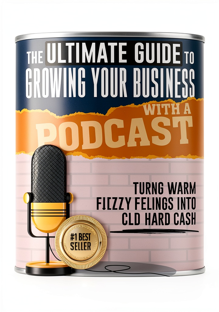 'Reading the podcasting eBook on a tablet with clear text display'