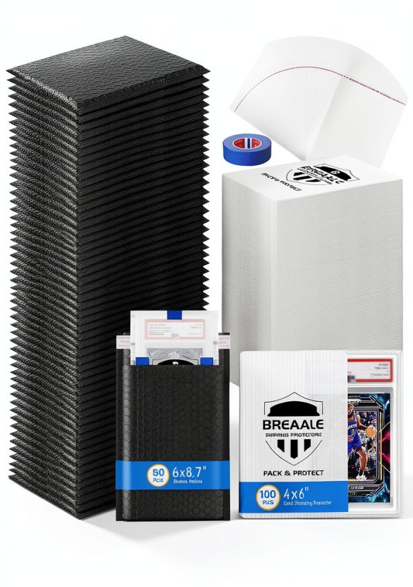 Breaale Card Shipping Kit Corrugated Plastic Protectors-0