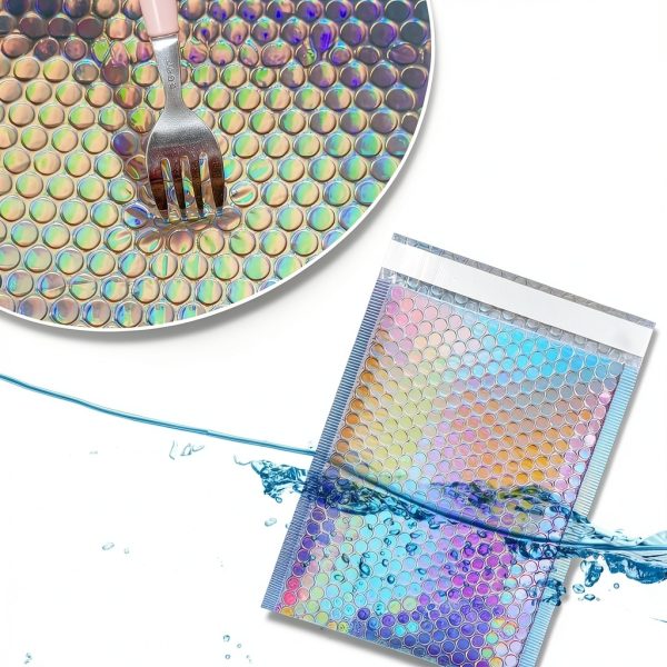 Mouchot Holographic Bubble Mailers Self Sealing Waterproof-4