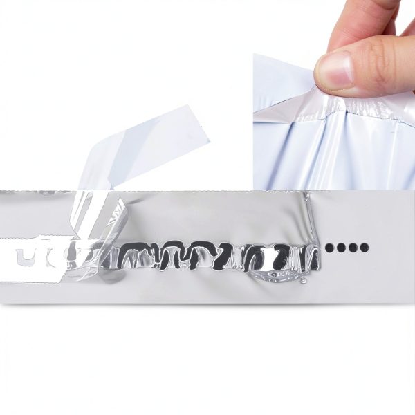 POLYSELLS White Silver Self Seal Poly Mailers 10x13 100 Pack-3