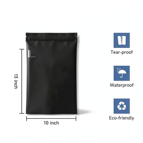 KKBESTPACK Poly Mailers Black Self Seal Shipping Envelopes-2