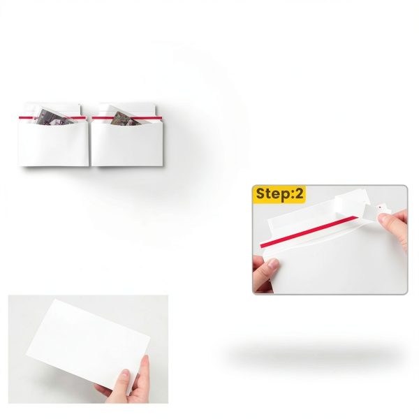 ACtmuen Card Mailers White 180Pack Trading Card Shipping-6