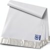 POLYSELLS White Silver Self Seal Poly Mailers 10x13 100 Pack-0