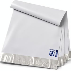 POLYSELLS White Silver Self Seal Poly Mailers 10x13 100 Pack-0