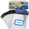 White Poly Mailers 19x24 Self Sealing Waterproof Reli Brand-0