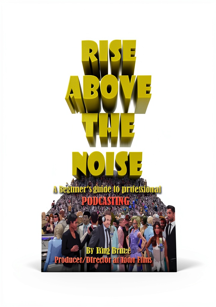 'Kindle guide on podcasting displayed on a tablet'