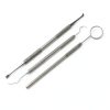 Tartar Calculus Plaque Remover 3 PCS Set with Mirror Probe G.S Store-0