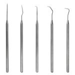 Moody Tools 55-0296 5-Piece 25 mil Precision Probe Set Stainless Steel-0