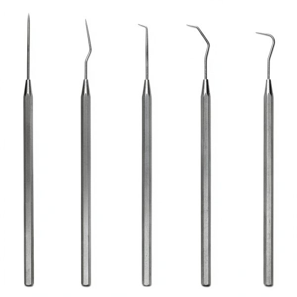Moody Tools 55-0296 5-Piece 25 mil Precision Probe Set Stainless Steel-0